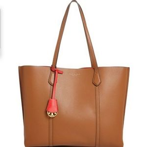 Tory Burch Perry Leather Tote Large